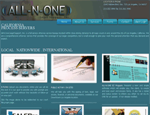Tablet Screenshot of allnonelegal.com